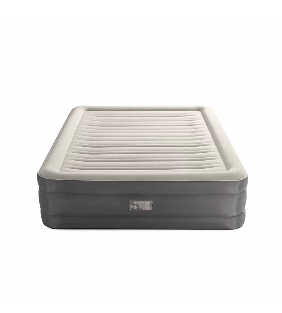 MATERASSO MATRIMONIALE GONFIABILE INTEX "TRUAIRE COMFORT PLUSH" MARRONE 152X203X46 CM - COD. 64036